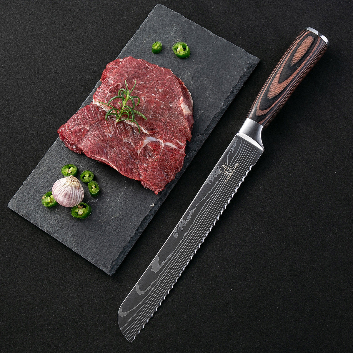 R08 / The Knife Set — Damascus Steel