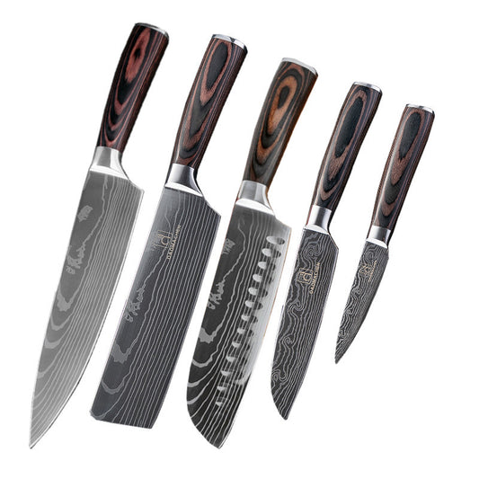 R08 / The Knife Set — Damascus Steel