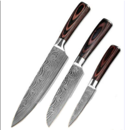 R08 / The Knife Set — Damascus Steel