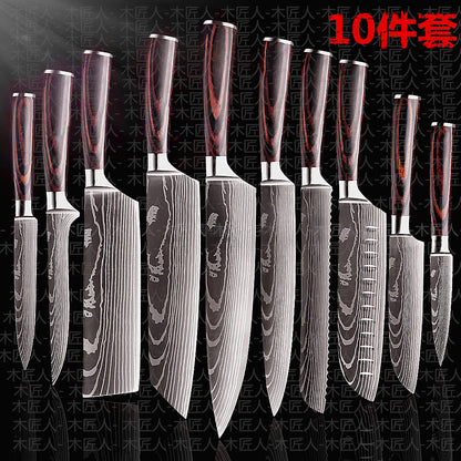 R08 / The Knife Set — Damascus Steel