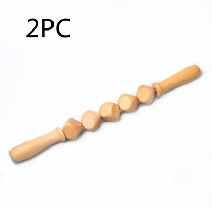 R02 / The Hand Massage Roller — Birch Wood